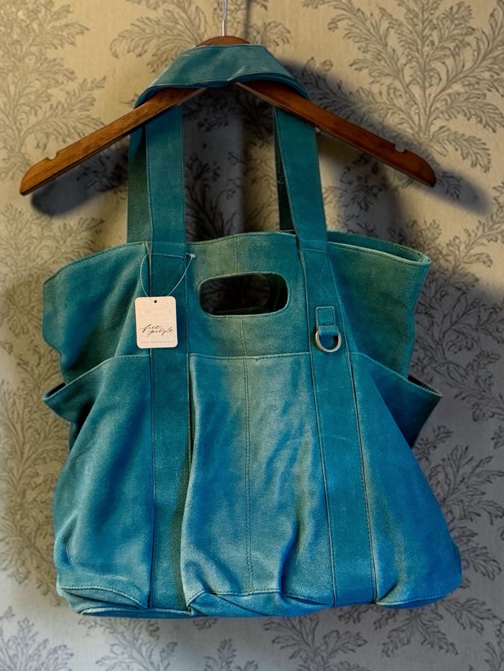 Free People Suede Caravan Tote